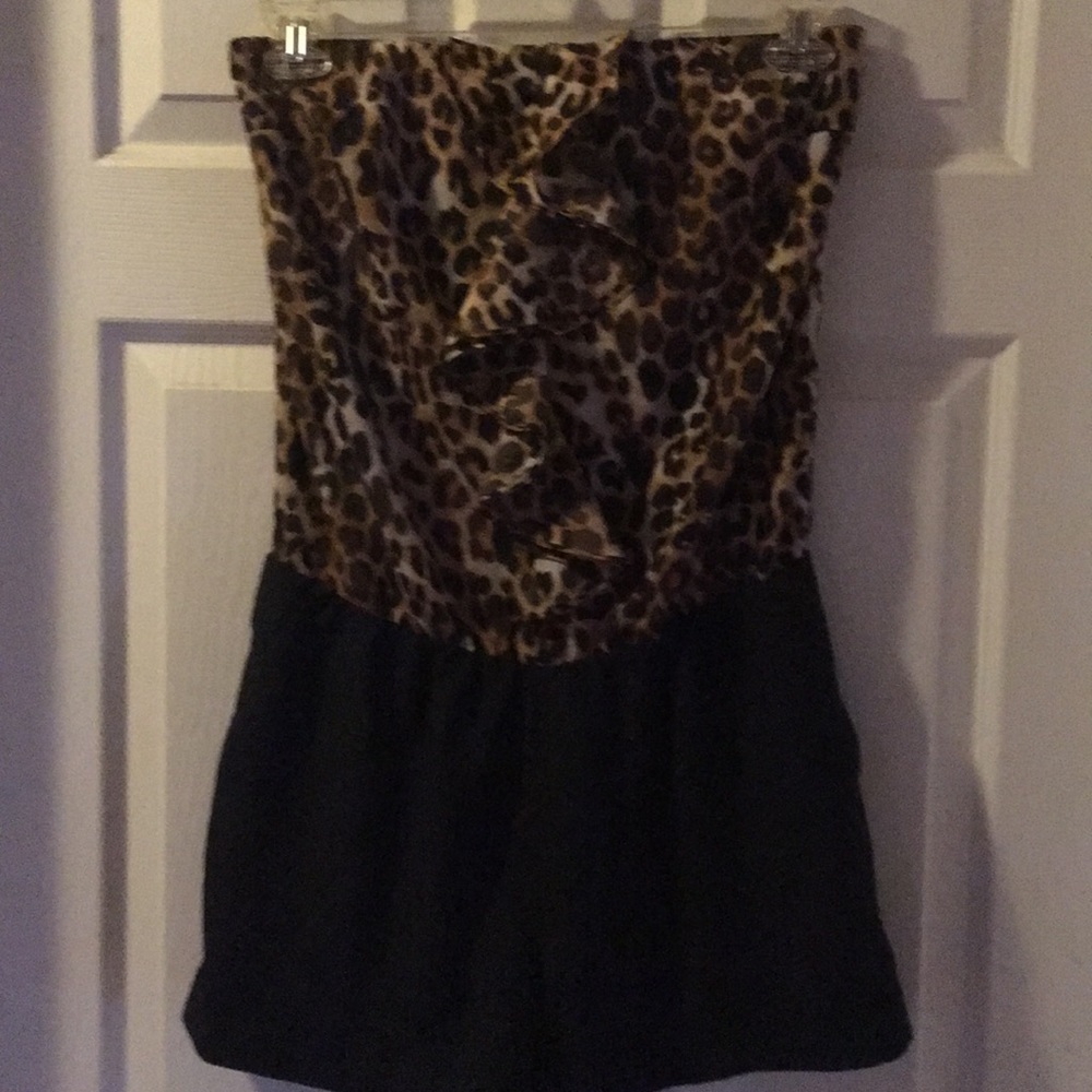 Express Halter Shorts Jumper